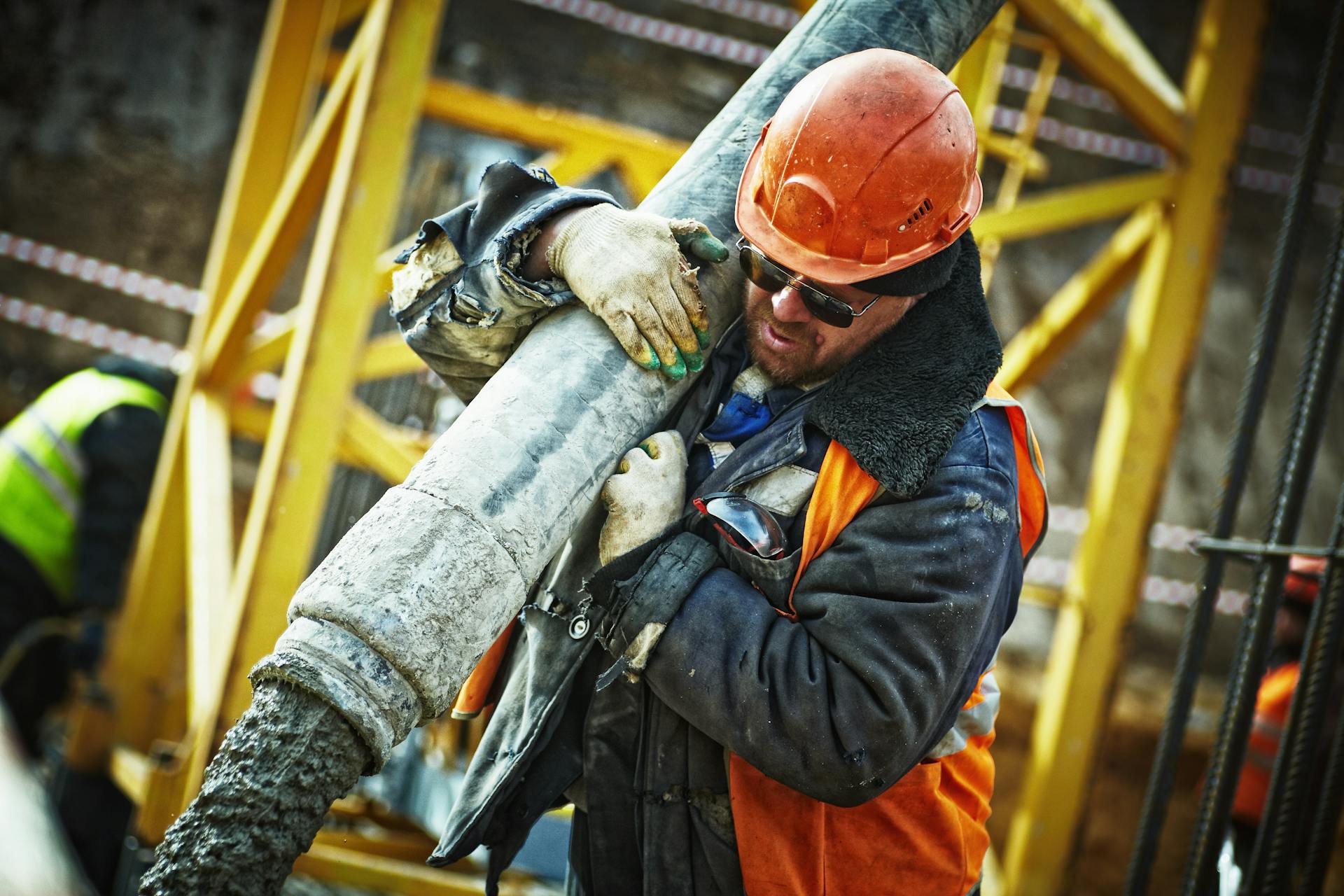 Ironside Construction worker on a Sydney residential build site